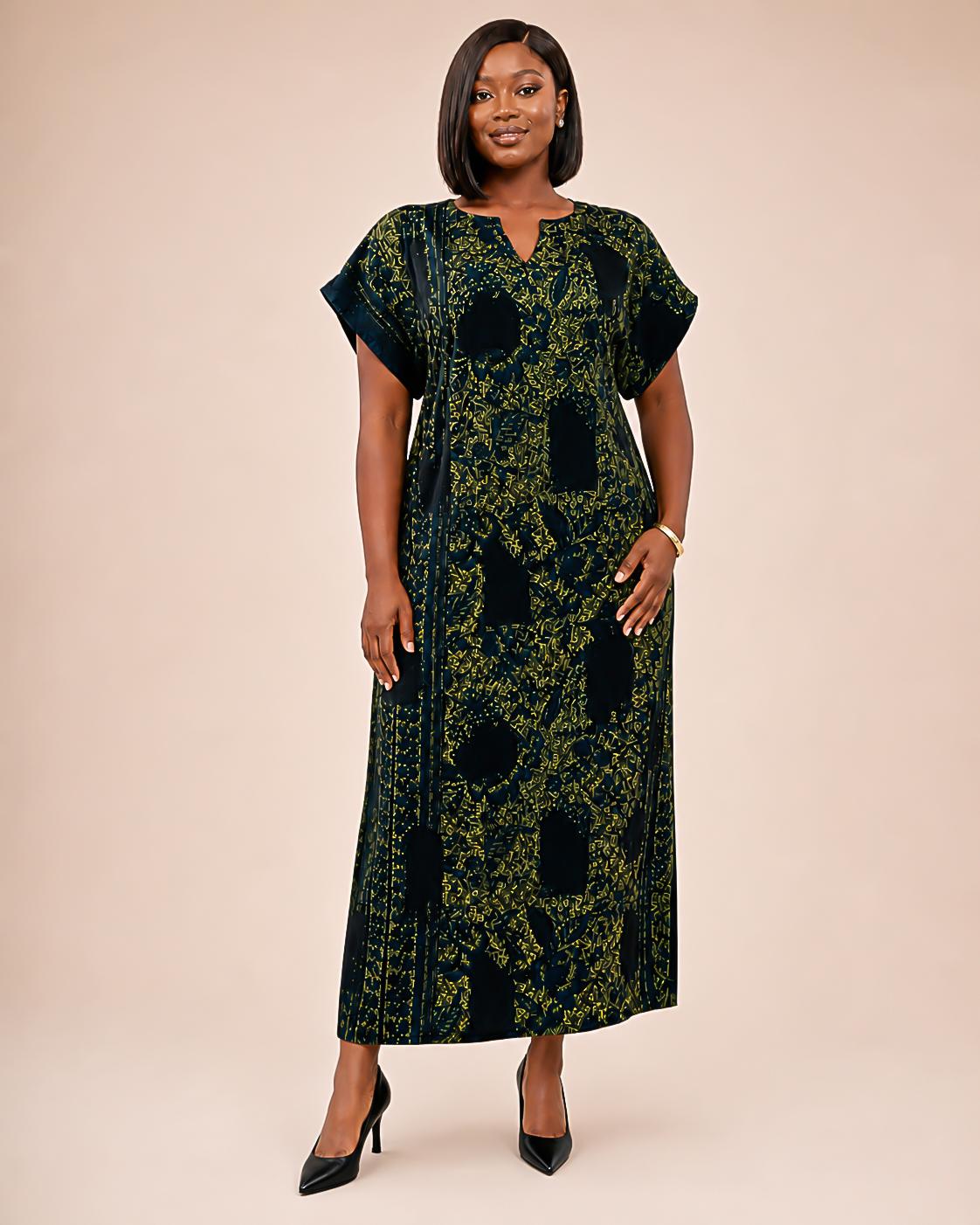 Model in dress